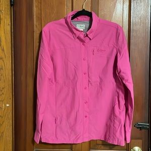 W’s LL Bean Fishing L/S Shirt, size M